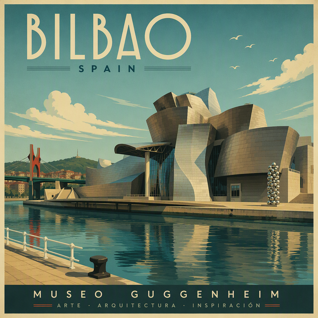 Moderni Riverside-museo joen rannalla
