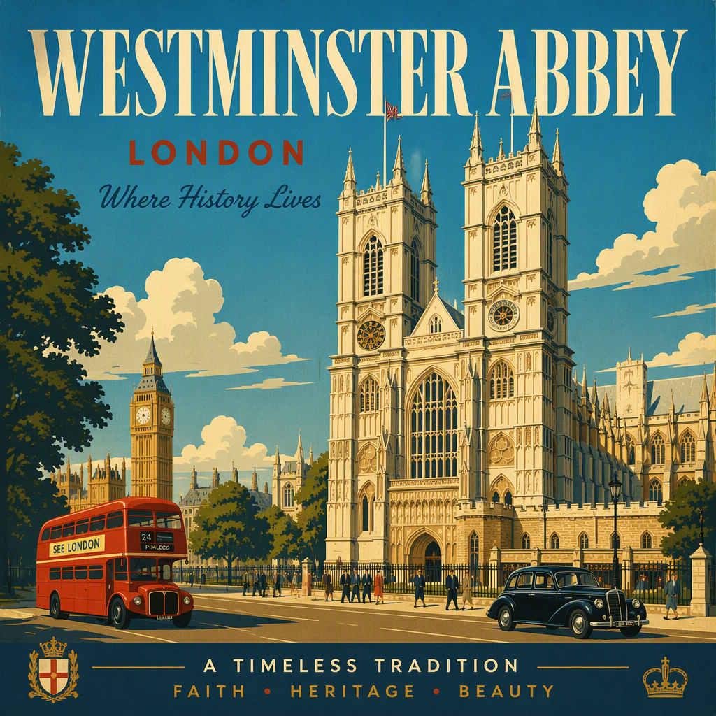Westminster Abbeyn historiallinen kirkkorakennus
