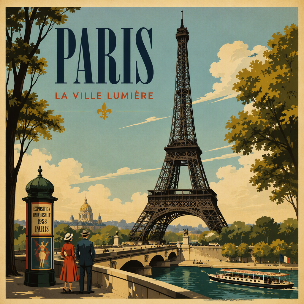 Pariisin Eiffel-torni sinistä taivasta vasten Pariisin Eiffel-torni sinistä taivasta vasten