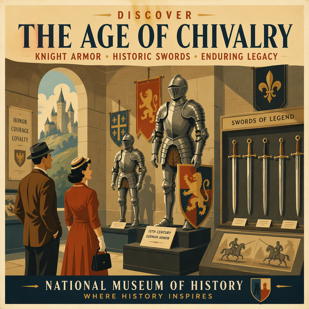 Historiallisia haarniskoja ja aseita Royal Armouries -museossa