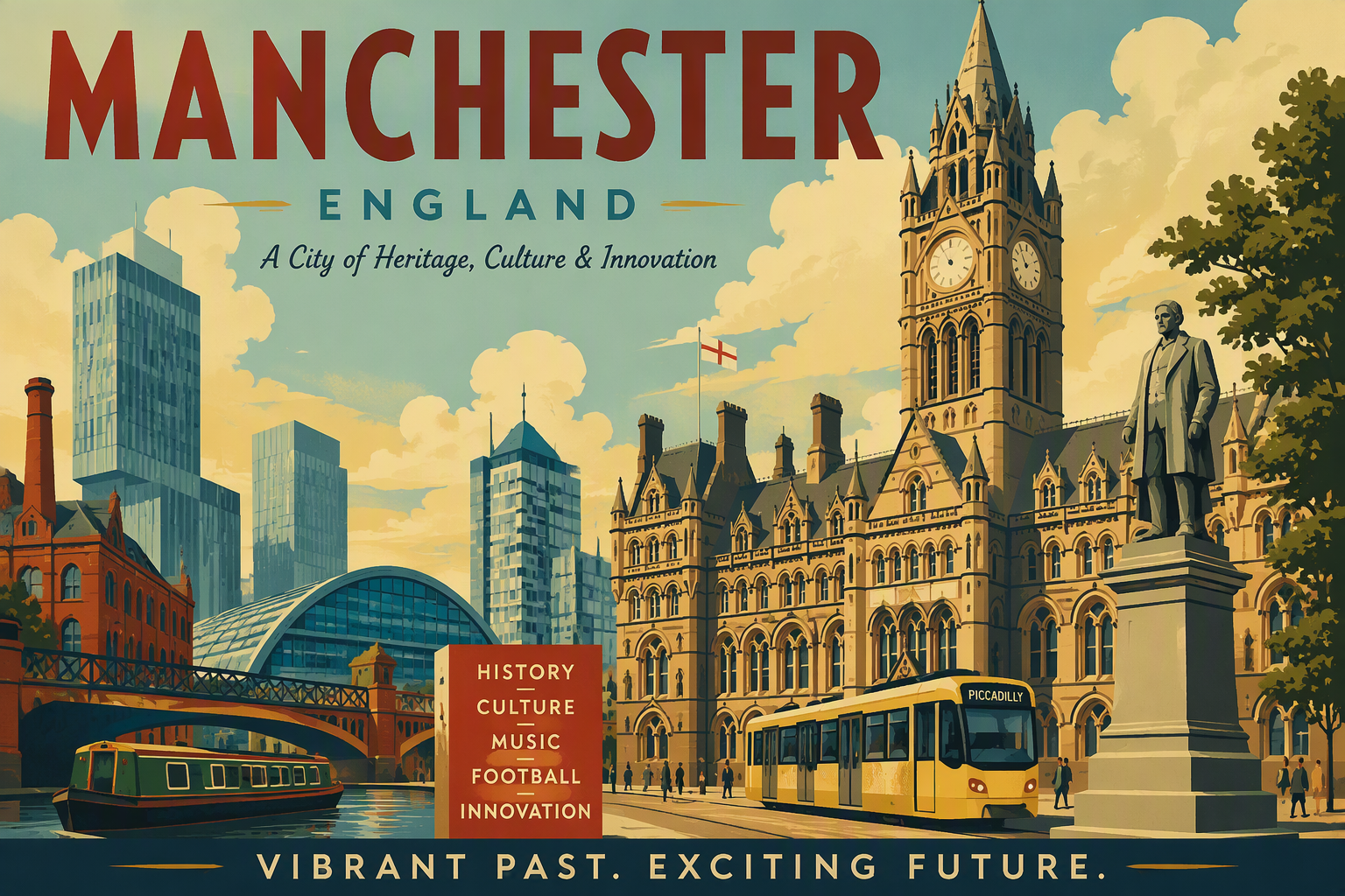 Manchesterin historiallinen goottilainen katedraali