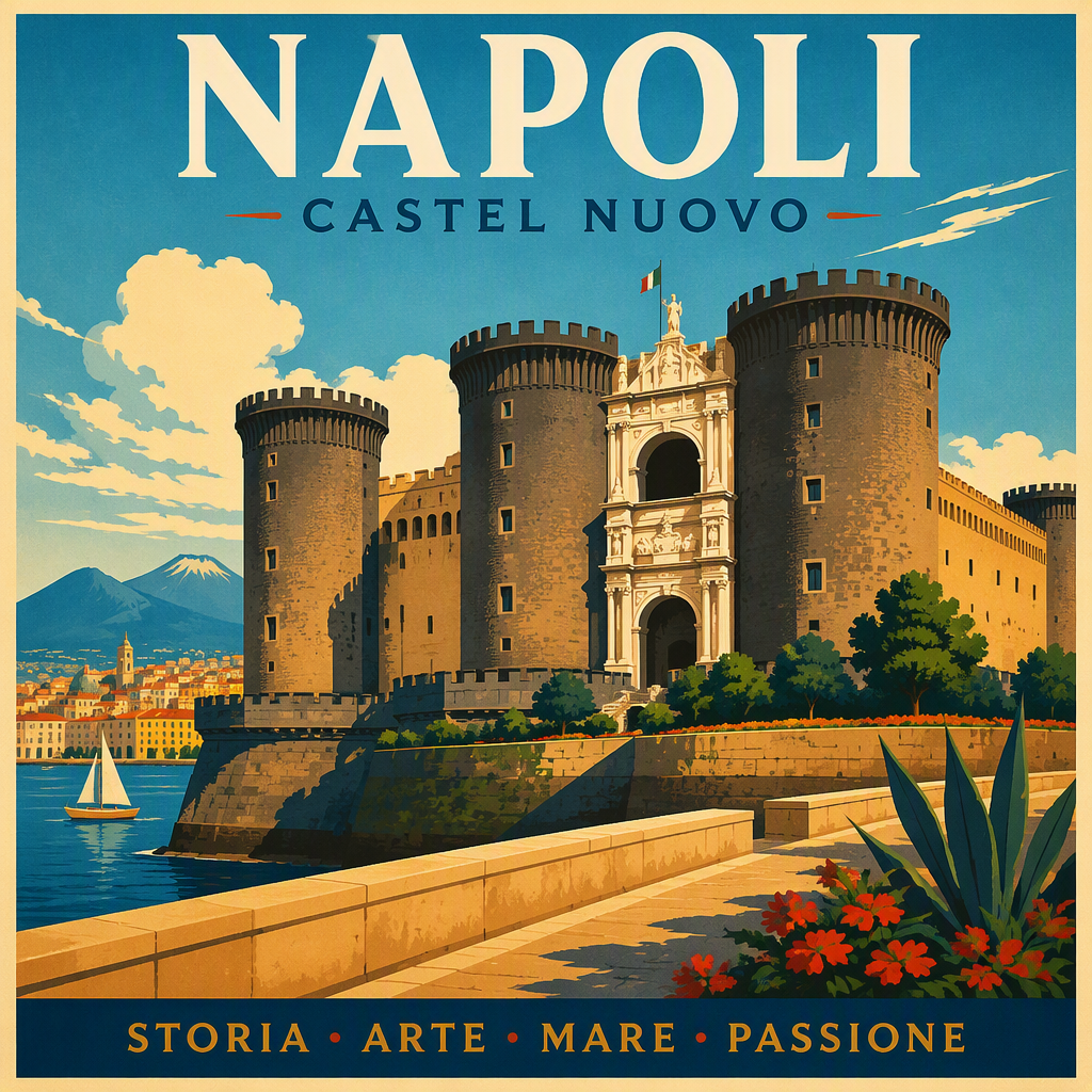 Castel Nuovon linna Napolissa Castel Nuovon linna Napolissa