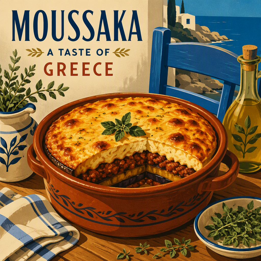 Perinteinen kreikkalainen moussaka