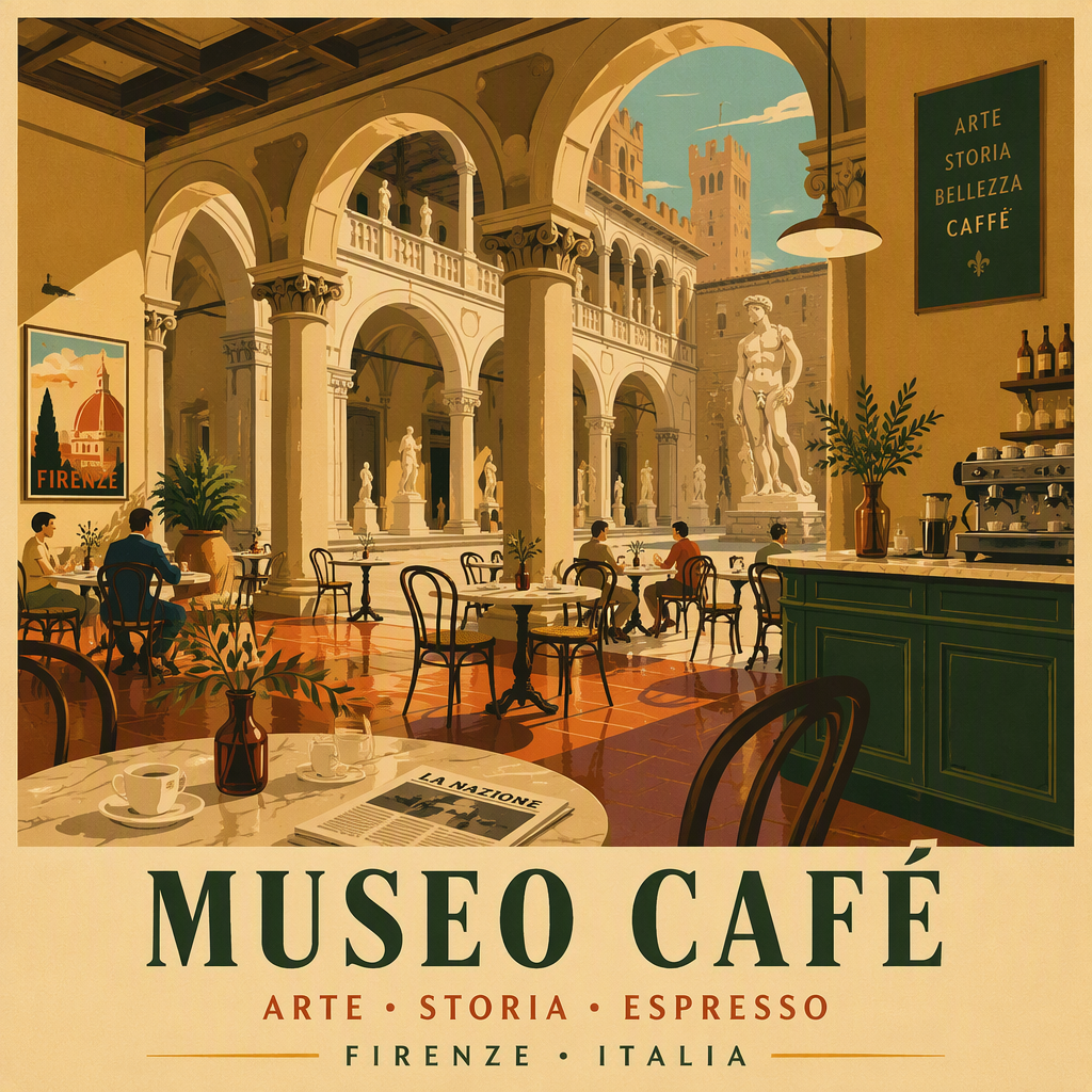 Tunnelmallinen museo-ravintola ja kahvila