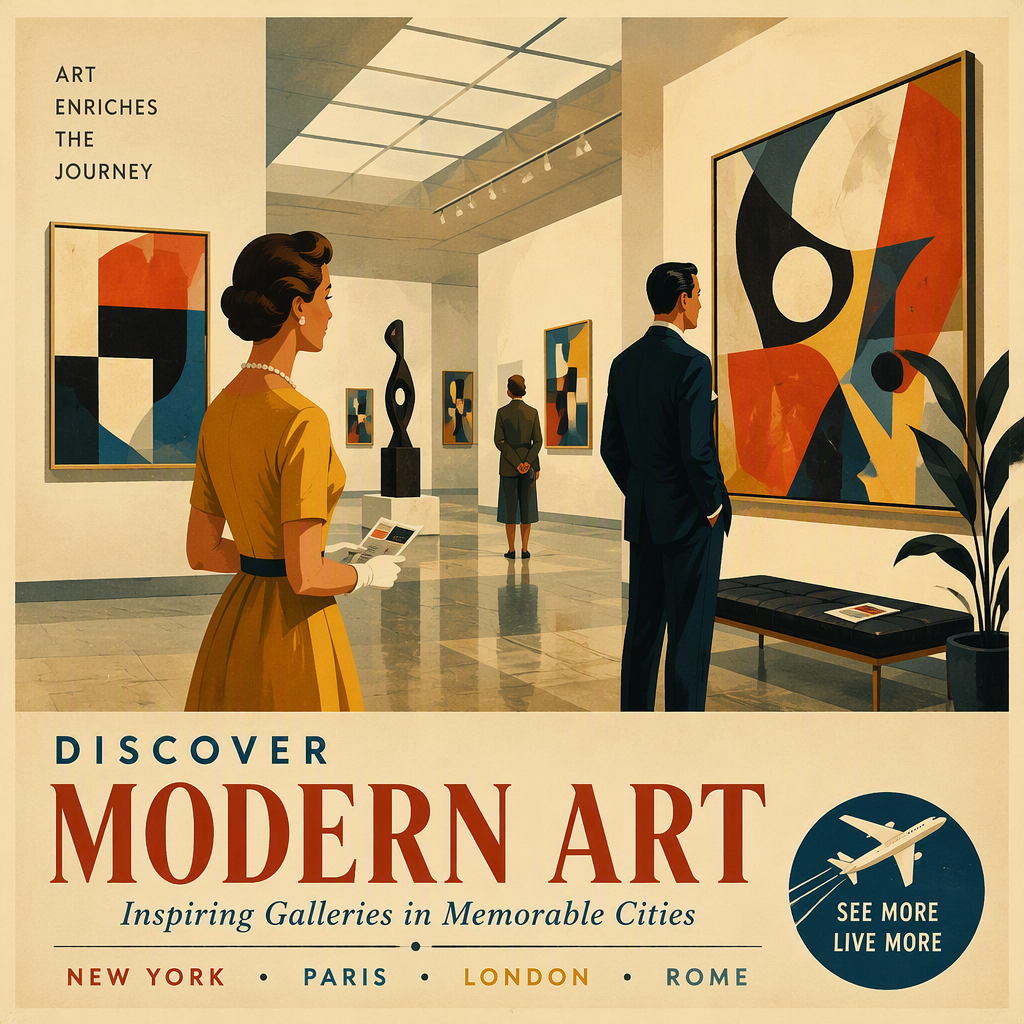 Moderni taidegalleria valoisissa tiloissa Moderni taidegalleria valoisissa tiloissa