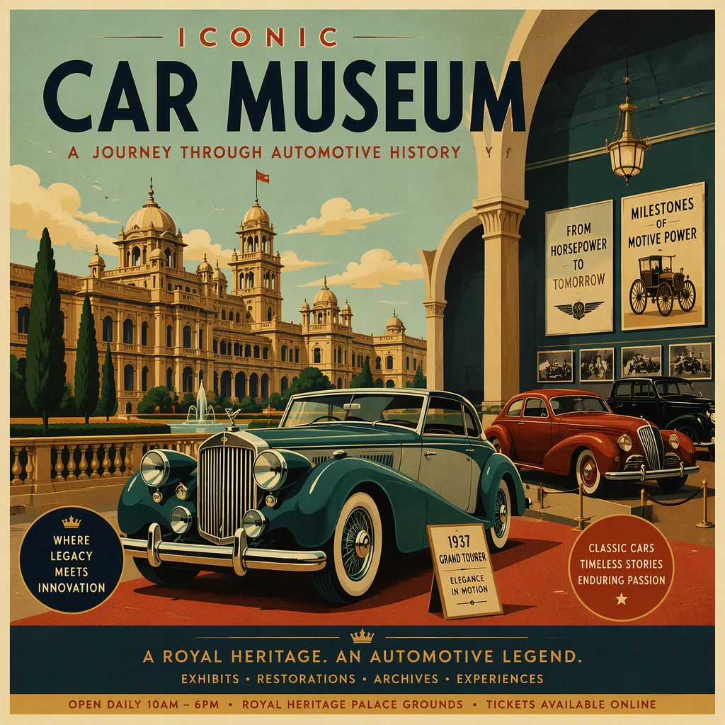 Vanhoja autoja esittelevä museoautonäyttely Vanhoja autoja esittelevä museoautonäyttely