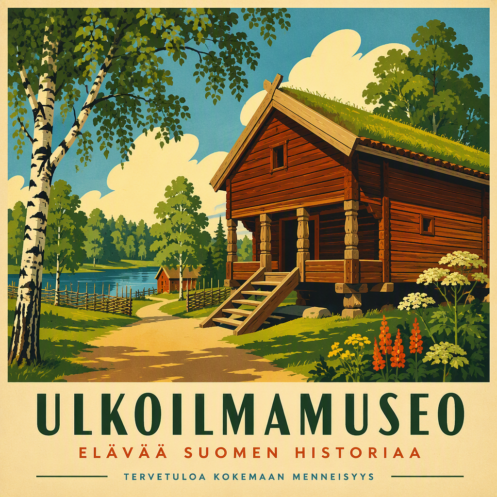 Perinteinen ruotsalainen rakennus Skansenin ulkoilmamuseossa Perinteinen ruotsalainen rakennus Skansenin ulkoilmamuseossa
